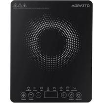 Cooktop Indução 220V 2000W Vitrocerâmico 1 Boca Preto ACKI01I-02 Agratto