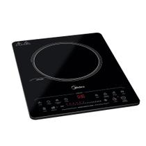 Cooktop Indução Elétrico Midea 1 Boca Vitrocerâmica Preto 220V