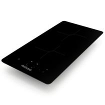 Cooktop Indução Itatiaia Midi 2 Bocas 127V 2000W C/ Timer Trava de Segurança Painel Touch Vidro Preto