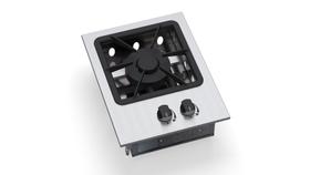 Cooktop Industrial 1 Boca Em Inox Queimador Duplo 27x27