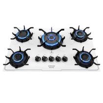 Cooktop Itamaster 5 Bocas a Gás Tripla Chama Itatiaia 127/220v Branco