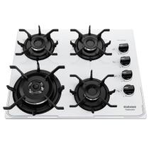 COOKTOP ITATIAIA 4 BOCAS ITAMASTER BRANCO FERRO FUNDIDO 56,5x45 NICHO 53,6 X 35 CM COOKTOP ITATIAIA 4 BOCAS ITAMASTER BRANCO FERRO FUNDIDO 56,5x45 NICHO 53,6 X 35 CM