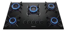 Cooktop Itatiaia Electra Plus 5 Bocas Gás Preto Bivolt Cooktop Itatiaia Electra Plus 5 Bocas Gás Preto Bivolt