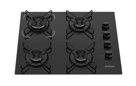 Cooktop itatiaia essencial 4 bocas preto gas