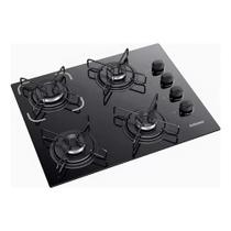 Cooktop Itatiaia Essencial 4 Bocas Vidro Preto Bivolt
