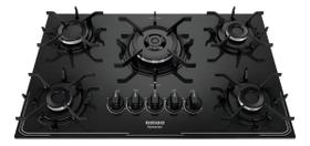 Cooktop Itatiaia Itamaster 5 Bocas A Gás Preto Bivolt