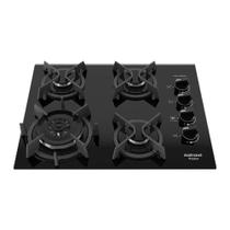 Cooktop Itatiaia Itaplus 4 Bocas Vidro Preto Tripla Chama Bivolt (3700000492) Cooktop Itatiaia Itaplus 4 Bocas Vidro Preto Tripla Chama Bivolt (3700000492)