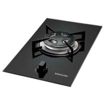 Cooktop Mesa 1Boca Gás Tripla Chama Suggar Preto Bivolt