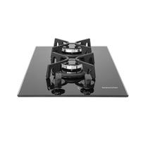 Cooktop Mesa De Vidro 2 Queimadores À Gás Suggar Preto FG2002FVP Bivolt