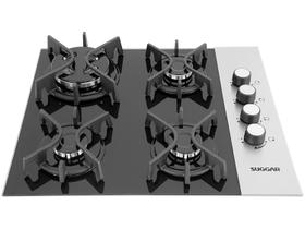 Cooktop Mesa De Vidro E Inox 4Q À Gas FG4404FVPIX Suggar Bivolt