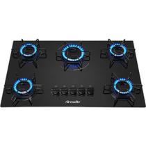 Cooktop Mueller 5 Bocas a Gas Preto Bivolt