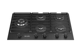 Cooktop Mueller 5 Bocas Antiaderente com Grades de Ferro Fundido MCG5BN Bivolt