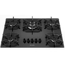 Cooktop Mueller 5 Bocas Com Queimador Tripla Chama Wk26 60.1270.004 Preto Bivolt Cooktop Mueller 5 Bocas Com Queimador Tripla Chama Wk26 60.1270.004 Preto Bivolt