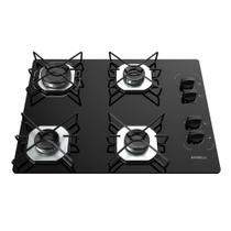 Cooktop Nardelli Ori 4 Bocas Mesa de Vidro Preto Bivolt