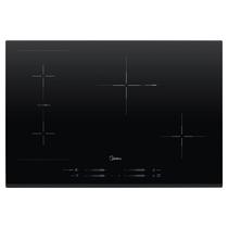 Cooktop por Indução Freezone Even Pro Midea em Vitrocerâmico com 04 Bocas, 09 Níveis de Potência Preto - CFBX42