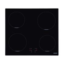 Cooktop por Indução Tramontina Square Basic 4EI 60 em Vitrocerâmico e 04 Bocas, 09 Níveis de Potência Preto - 94751