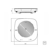 Cooktop Portátil Conectado Tramontina Guru por Indução 127 V