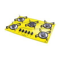 Cooktop Safanelli Lines 5 Bocas Acendimento Super-automático SAFAFCA501