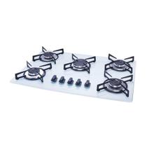 Cooktop Safanelli Lines 5 Bocas Acendimento Super-automático SAFAFCB503