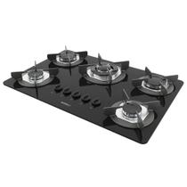 Cooktop Safe Ferro Fundido 5 Bocas Tripla Chama GLP Nardelli