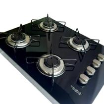 Cooktop win flat 4 bocas de sobrepor acend. manual vd preto Cooktop win flat 4 bocas de sobrepor acend. manual vd preto
