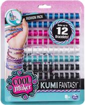 Cool Maker - KumiFantasy Fashion Pack, Faz Até 12 Pulseiras com o KumiKreator, para idades 8 e up