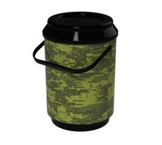 Cooler 10 Latas Camuflado Preto