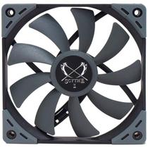 Cooler 120mm Scythe Kaze Flex - 800 rpm - Sem PWM - SU1225FD12L-RD Cooler 120mm Scythe Kaze Flex - 800 rpm - Sem PWM - SU1225FD12L-RD