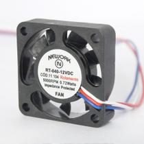 Cooler 12V RT-040 40x40x10mm com Rolamento - 0,06A, 5000RPM