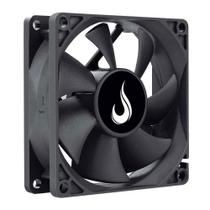 Cooler 80mm Rise Mode - 1500 RPM - 12v - Preto - RM-BK-02-FB