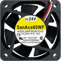 Cooler 9WF0624H7D05 24V 0.12A 2.88W 3 Fios 3P 60X60X15 B2