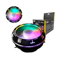 Cooler Air para Processador Intel e Amd LED RGB 2500 Rpm Dex DX-7001