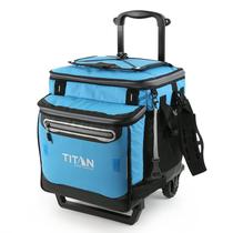Cooler Arctic Zone Deep Freeze Titan - 60 Latas com Rodas - Azul