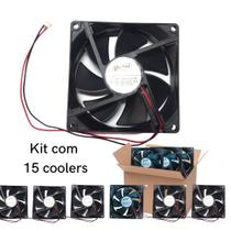 Cooler Bebedouro Latina/masterfrio 12v 90x90x25 Kit 15 Unid. - Leparts