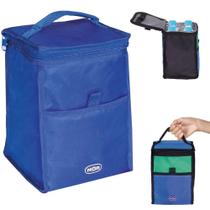 Cooler Bolsa Termica com Alca 5 Litros Azul Mor