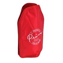 Cooler Bolsa Térmica com Gel para Vinhos Espumante e Garrafas Vermelho Bar Utensílios Prana