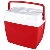 Cooler Caixa Térmica 26 Litros Vermelha