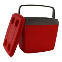 Cooler Caixa Térmica 34L Vermelha