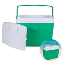 Cooler Caixa Termica 36l para Camping Ao Ar Livre e Praia Hortela Verde Bel