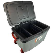 Cooler Caixa Térmica 54 Litros Com Rodas, Alças Divisórias e Bandeja Perfeita para Lanches, Viagens e Uso Diário Antares Cooler Caixa Térmica 54 Litros Com Rodas, Alças Divisórias e Bandeja Perfeita para Lanches, Viagens e Uso Diário Antares