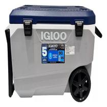 Cooler Caixa Térmica 80X50X45Cm Rodas E Alça 86 L - Igloo