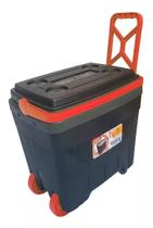 Cooler Com Rodinha Caixa Térmica 34 Litros Camping Pesca