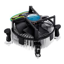 Cooler Cpu Intel Lga 775/115x/1366/1200/1700 2400rpm - Preto 7 Hélices - Exbom Cooler Cpu Intel Lga 775/115x/1366/1200/1700 2400rpm - Preto 7 Hélices - Exbom