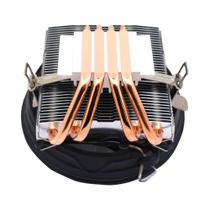 Cooler CPU RGB PWM Tishric - Dissipador de Calor 4 Pinos para Intel LGA 2011/1150 Cooler CPU RGB PWM Tishric - Dissipador de Calor 4 Pinos para Intel LGA 2011/1150
