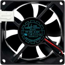 Cooler D80BH-12(HH) 12V 0.30A 3.6W 8025 A1 Garantia 2 Anos