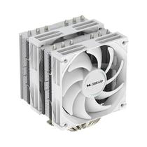 Cooler De Ar Para CPU ARGB Sync COOLLEO A60 Com 6 Tubos De Calor, Torre Dupla, 255W TDP,