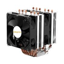 Cooler De Ar Para CPU Com Duplo Ventilador E 6 Tubos De Calor Para LGA1700 1200 115X 2011 1366 X79 Cooler De Ar Para CPU Com Duplo Ventilador E 6 Tubos De Calor Para LGA1700 1200 115X 2011 1366 X79