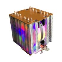 Cooler De Ar Para CPU RGB X99 Com 6 Tubos De Calor Para Intel LGA 1150 1151 1156 1366 1200 1700 2011