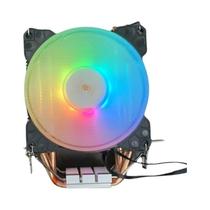 Cooler De Ar RGB Silencioso Para CPU X99 Com 2/4 Heat Pipes 3PIN/4PIN Para Intel LGA 775 1366 1151 Cooler De Ar RGB Silencioso Para CPU X99 Com 2/4 Heat Pipes 3PIN/4PIN Para Intel LGA 775 1366 1151