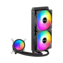 Cooler De CPU Com Resfriamento a Água RGB 240mm TEUCER AF-240, Radiador Líquido Para AMD LGA 115x